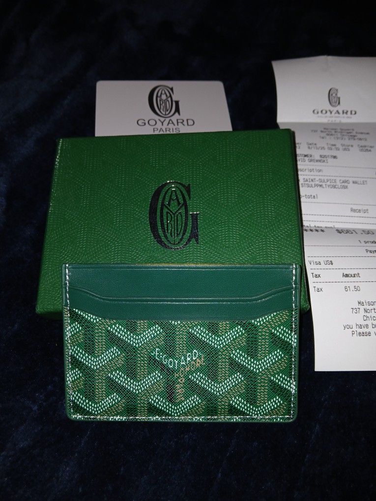 Goyard Saint Sulpice Card Wallet