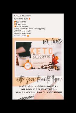 Keto coffee