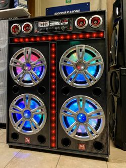 FINANCING 🔊Equipo Con 4 Bocinas De 12” // Bluetooth Speaker with Four 12” Woofer🔊