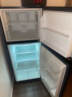 Medium sized fridge $140 works good , can deliver