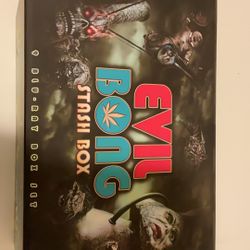 Full Moon Evil Bong 9 Blu-ray Stash Box 420 Brand New Charles Band Tommy Chong