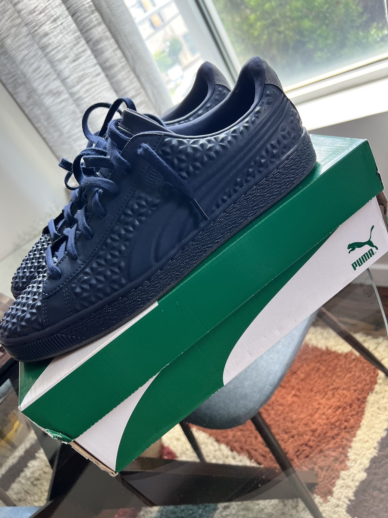 Puma Classic - Navy - Size 12 - $39.50/OBO