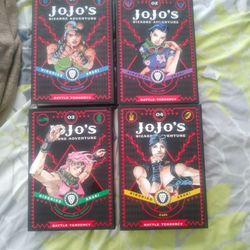 Jojo Bizarre Adventure Part 2 Battle Tendency Volume 1-4 Manga