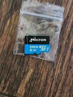 Micron 512GB microSD cards