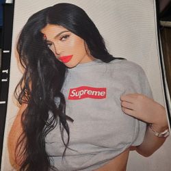 Custom Supreme Off White Kaws