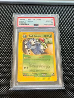Dark Ivysaur Winner #6 best of game psa 10 Promo