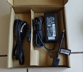 New OEM HP Hewlett Packard Laptop AC Power Charger 90w Dual Purpose Connector Adapter Fits Most Pavilions Envy Elitebook
