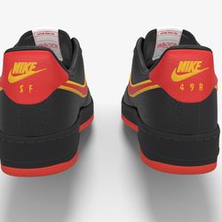 49ers Or Raiders Custom AF1’s