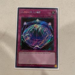 Summon Limit (RA01) Platinum Secret Rare