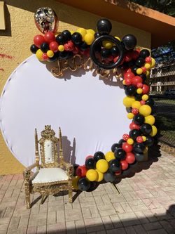 Balloon Decor & Backdrop