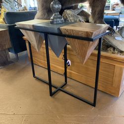 Triangle Cube Console Table 