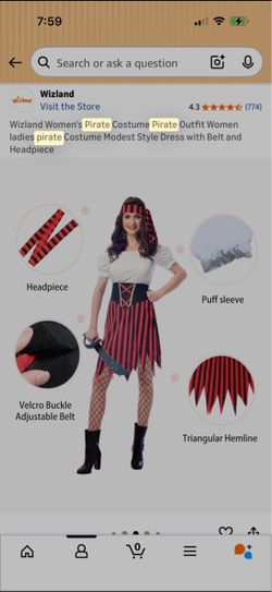 Women’s Pirate Costumes