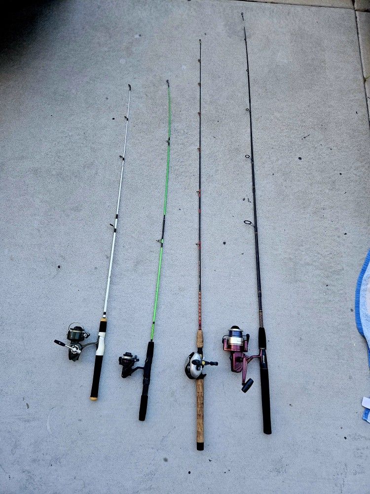 Fishing Rods And Reels