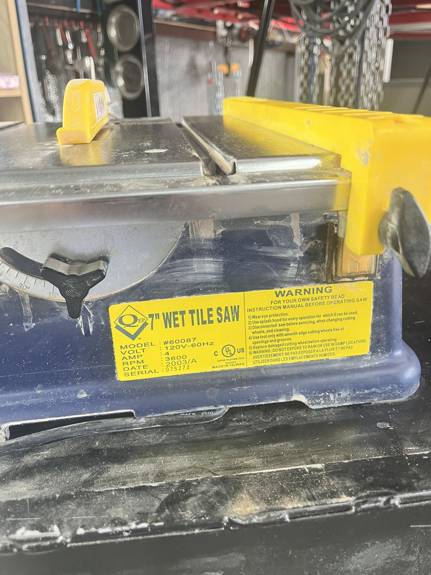 Tile Saw