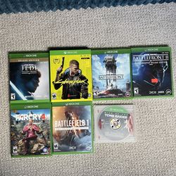 Xbox one x videos games