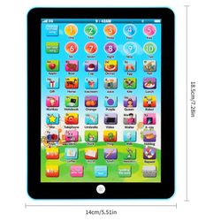 🧒📱 New Kids Tablet Learning Pad – Preschool Educational Toy (7.28”)