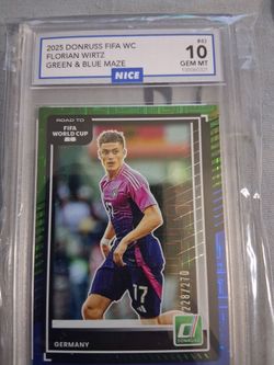 2025 world cup Florian wirtz number 228/270 graded 10