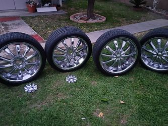 20 inch universal 5 lug rims