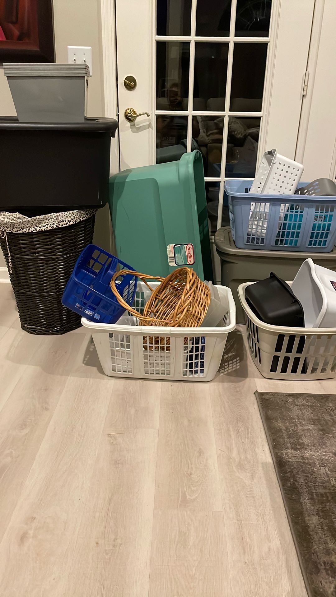 Assorted Containers and Baskets 