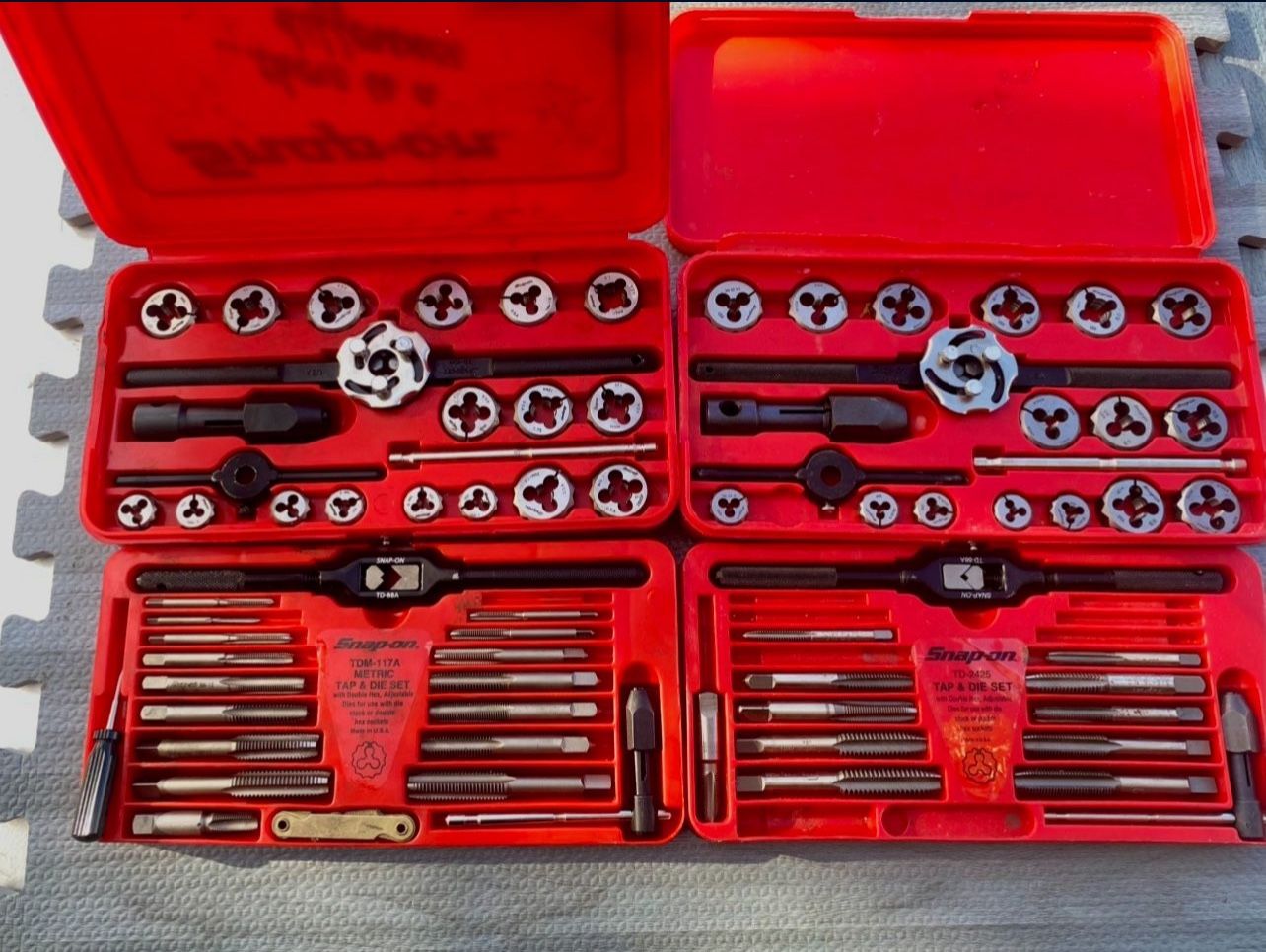 Snap On Tap And Die Set Sae And Metric