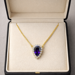 Amethyst necklace