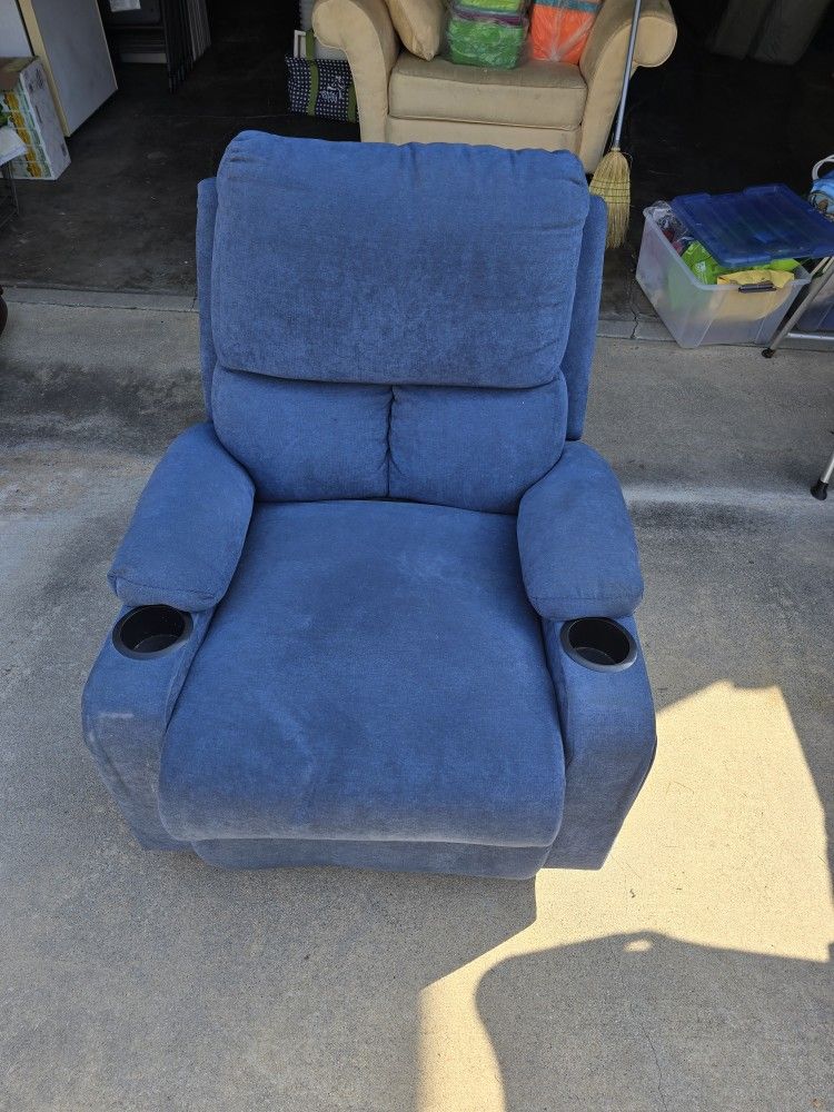 Blue Recliner
