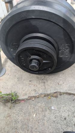 Bumper plates+ rack