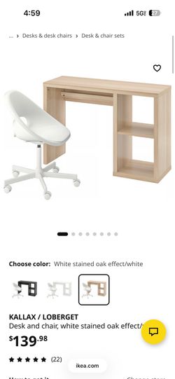 Ikea LACK desk, coffee table and console table