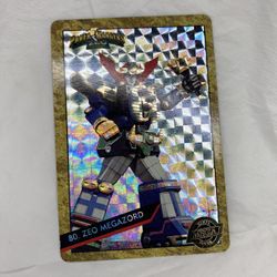 ZEO MEGAZORD Bandai Power Rangers 1996 CARD