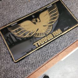 Vintage Trans am license plate