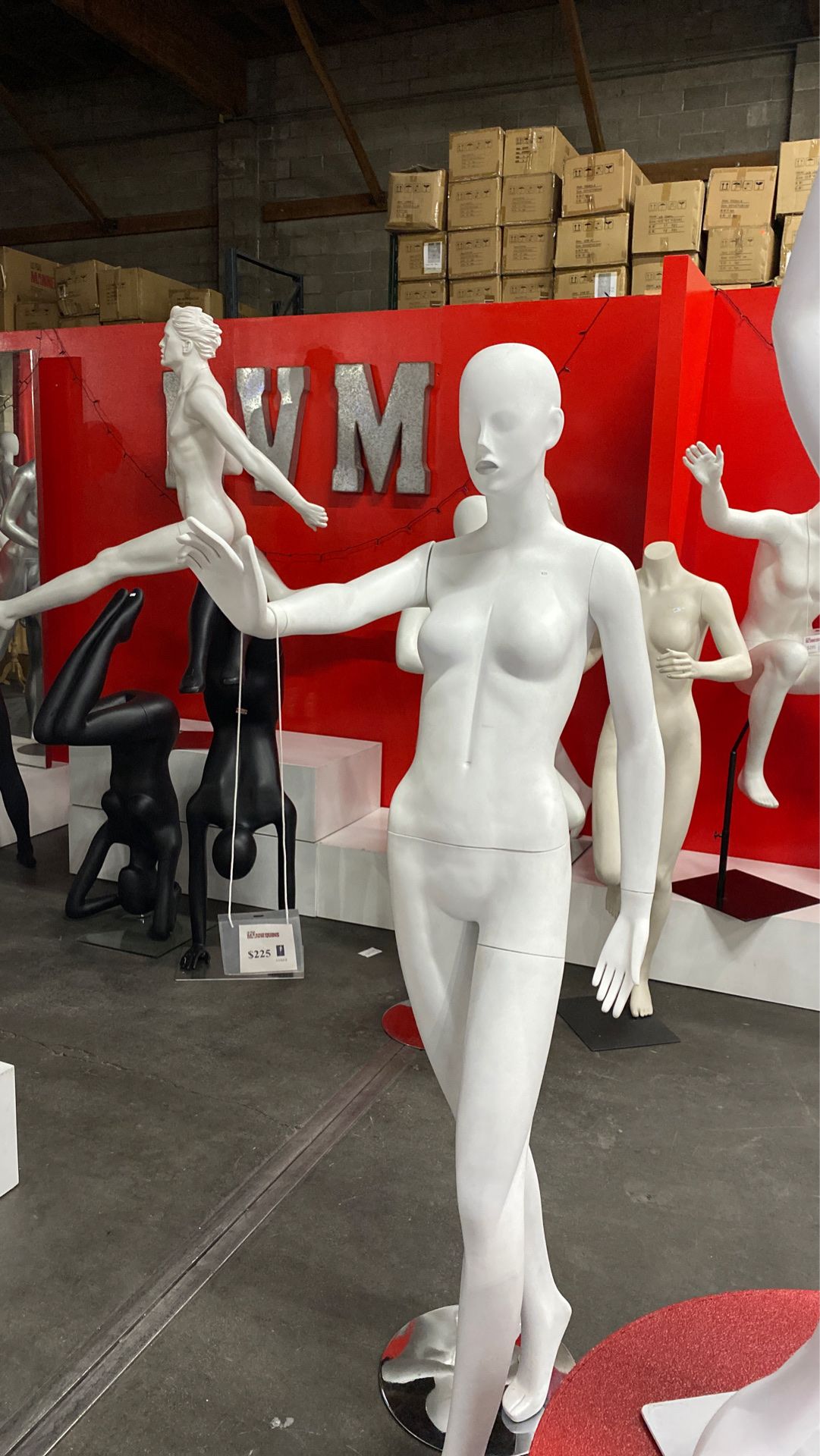 Brand new female mannequin