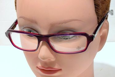 CHROME HEARTS PACKAGE RED Rectangular Eyeglass FRAME ONLY Japan 54-15-141