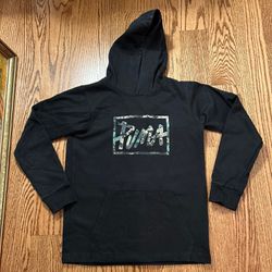 Puma Youth boy or girl hooded sweatshirt size  14, color  Black 