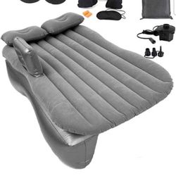 Inflatable Car Air Mattress Back Seat Bed Car Camping Air Mattress Blow Up Bed,138×88 cm