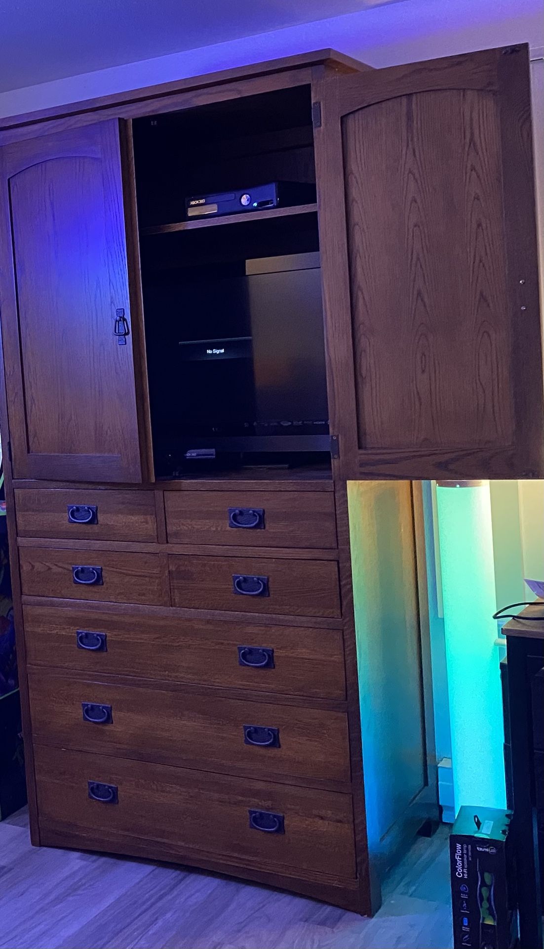 Mission Style Armoire