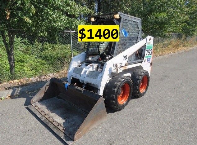 🚙🔥 1997 Bobcat 753 'Clean title ＄1400 🚙🔥