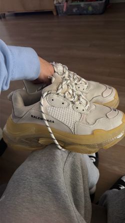 Balenciaga Triple S Clear Sole Sneakers