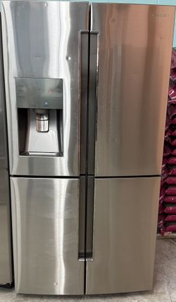 Stainless Steel Samsung 4 Door Refrigerator 