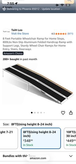 Portable Wheelchair Ramp