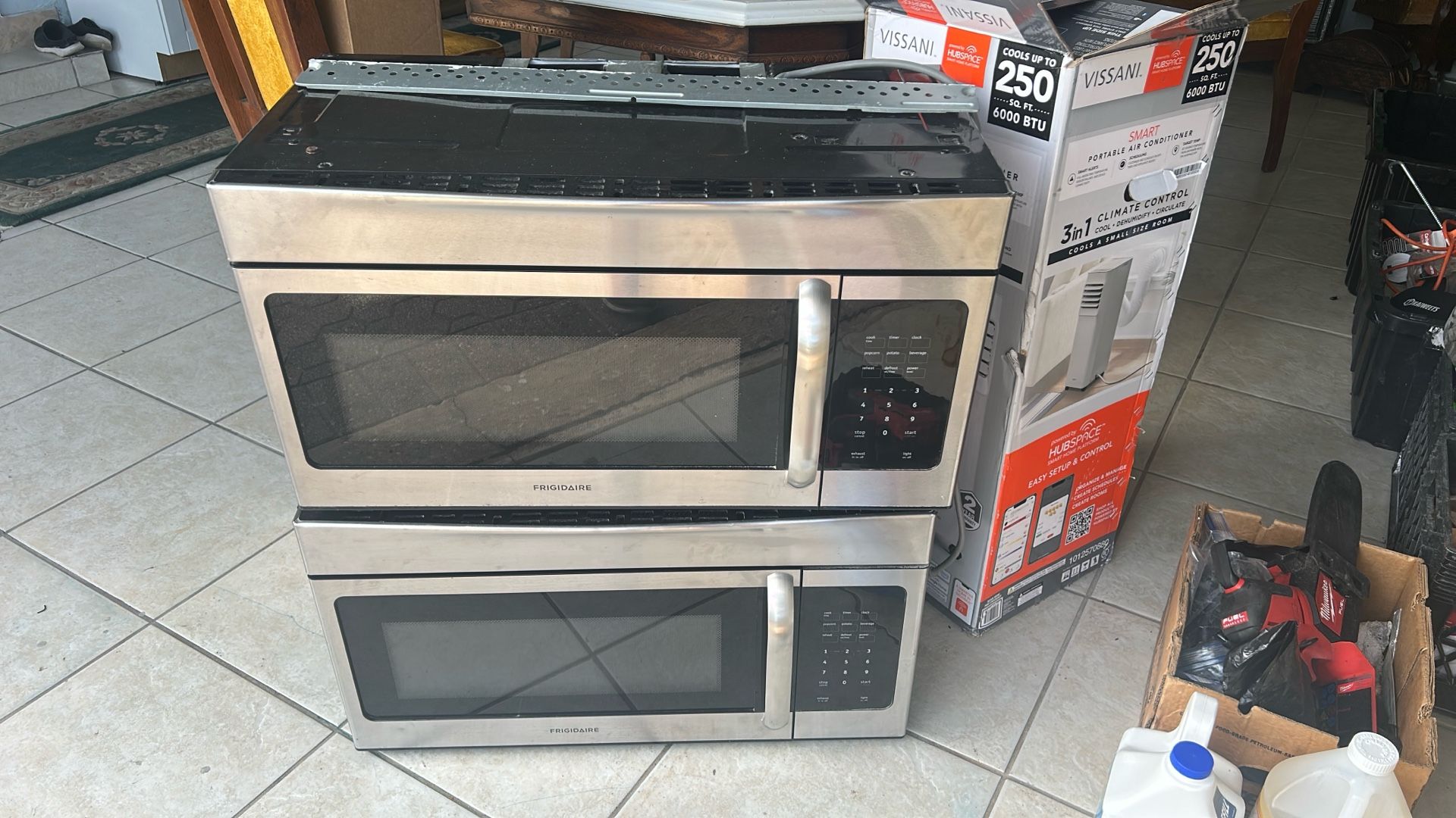Microwave under counter