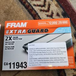 Fram Air Filters 