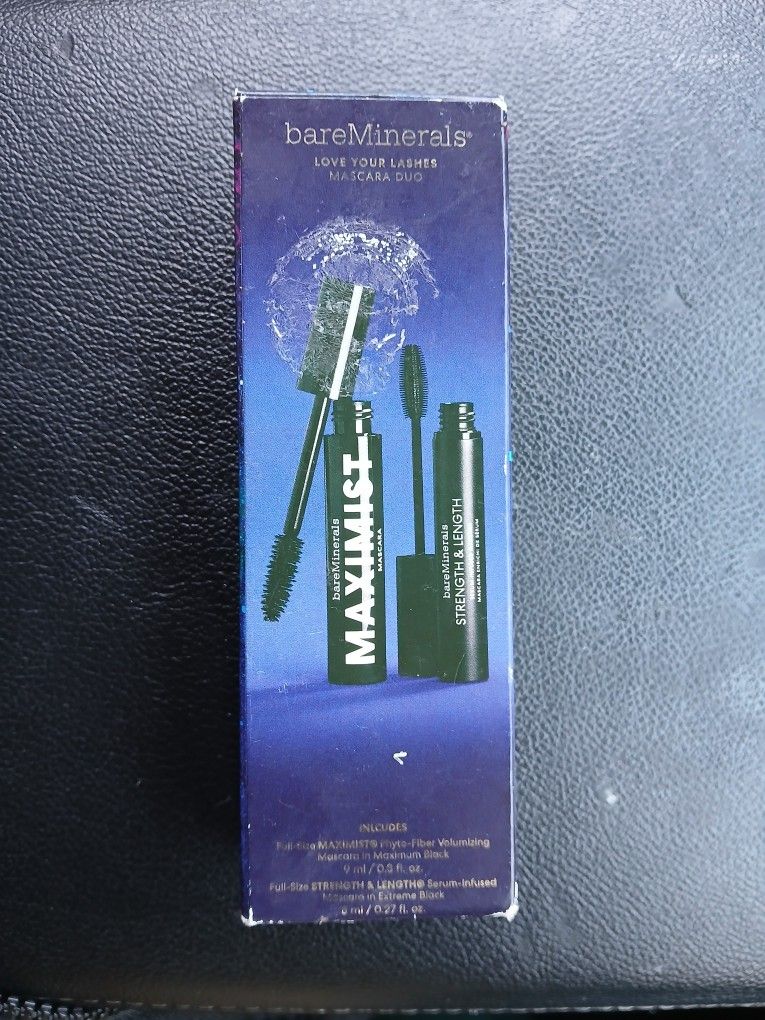 Bare Minerals MAXIMIST PhytoFiber Volumizing Mascara & No7 4D Lift N Curl Bundle