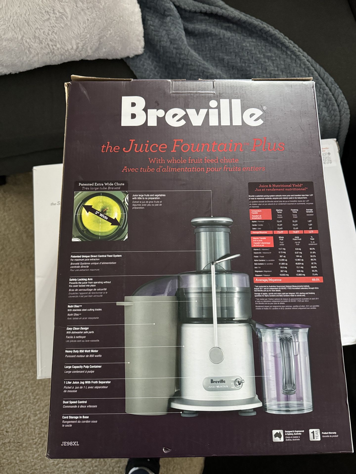 Breville The Juice Fountain Plus