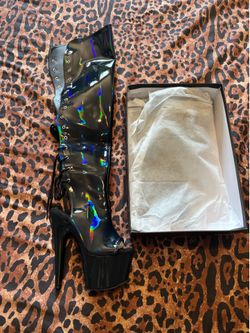 never worn pleaser heels