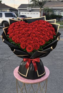 Roses Bouquet Valentines 