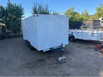 Dual-Axle Enclosed Trailer (7 1/2 x 14)
