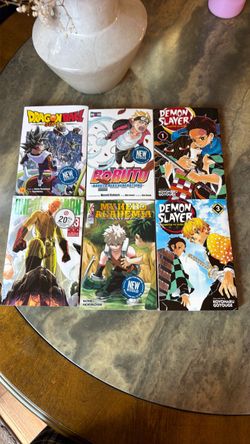 7 manga books