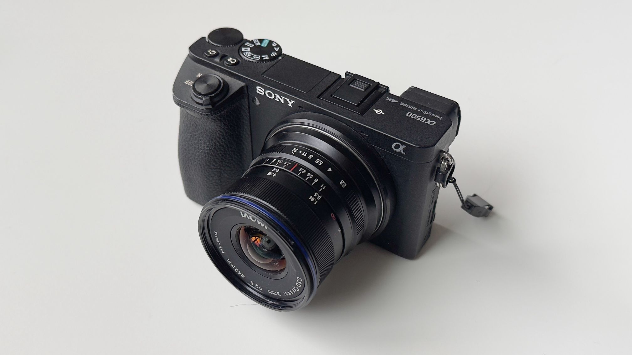 Sony a6500 Creator Kit — a6500 + Laowa 9mm f/2.8 + Cage + 2 Batteries