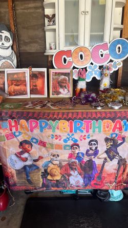 Coco birthday decorations