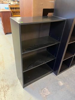 Sell black book shelf (in store)